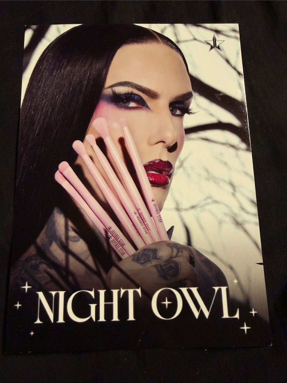 Jeffree star postcard